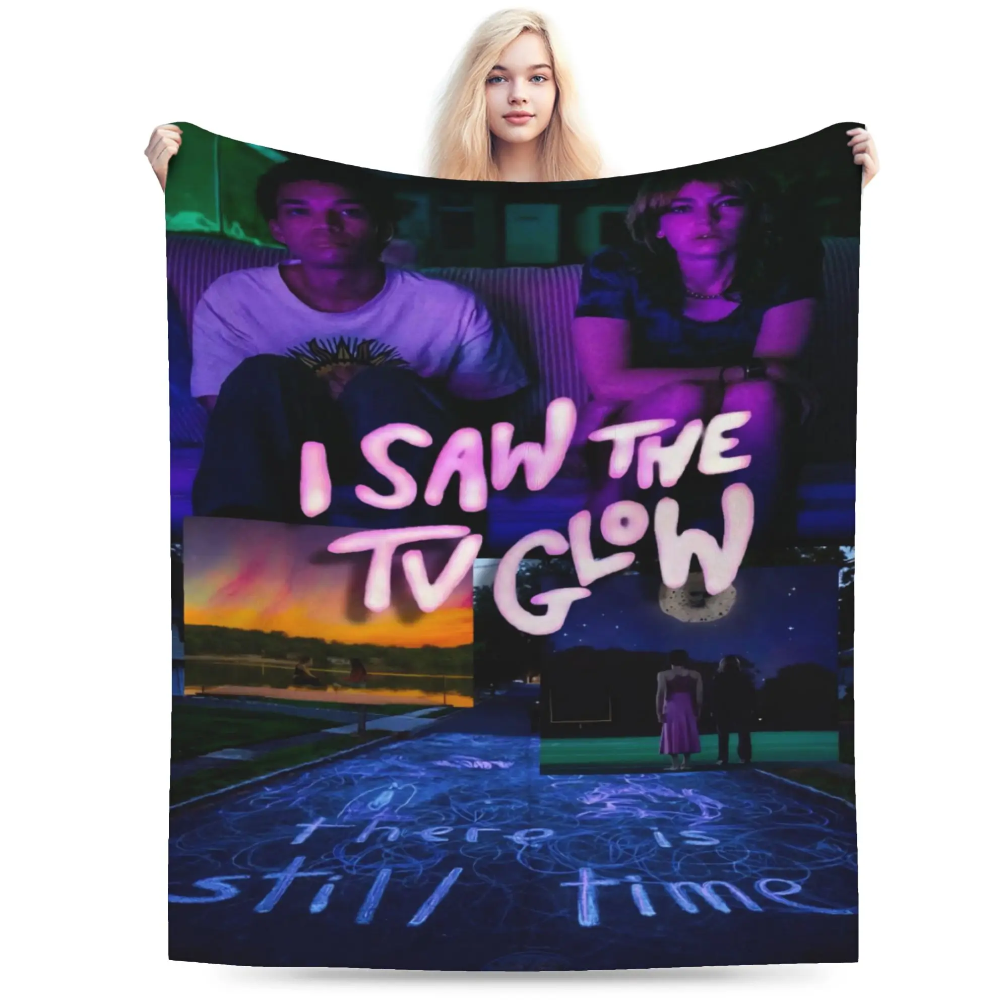 I Saw The TV Glow  Blanket Lightweight Thin Velvet Cute Gift  Throw Blankets Bedspread