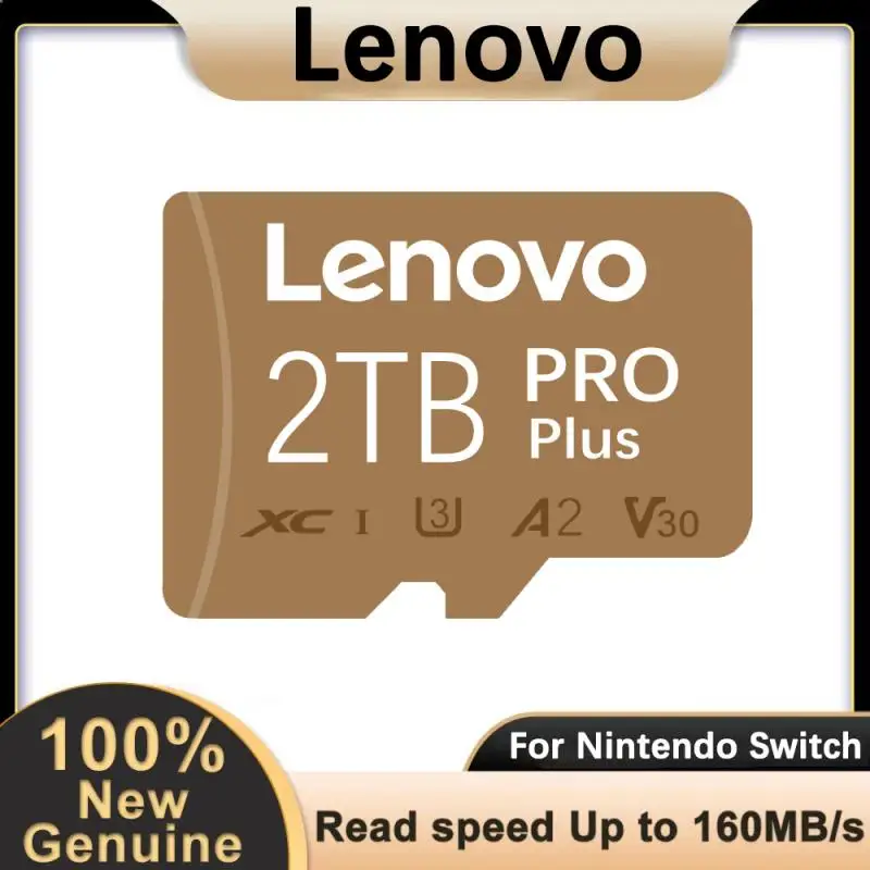 بطاقة ذاكرة Lenovo-Mini SD لمفتاح نيتنيدو ، بطاقة TF عالية السرعة ، 2 من من ، من من ، من ، إلى GB ، و GB ، و A2 ، و U3 ، و Micro TF ، و PS5 ، و 1 روض