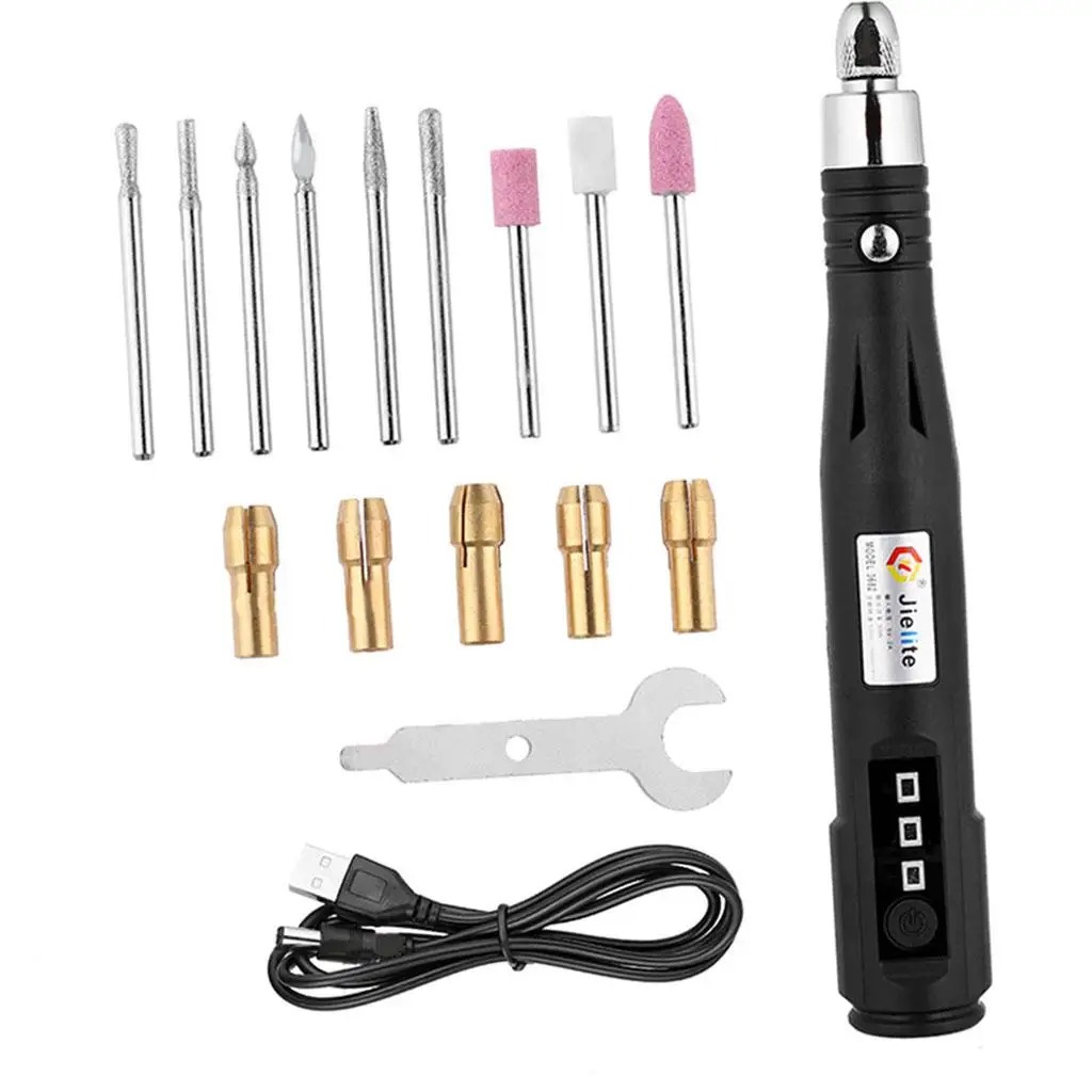Mini Electric Drill for Rotary Tools Variable Speed Grinder Grinding Toolwith Engraving Accessories Mini Drill