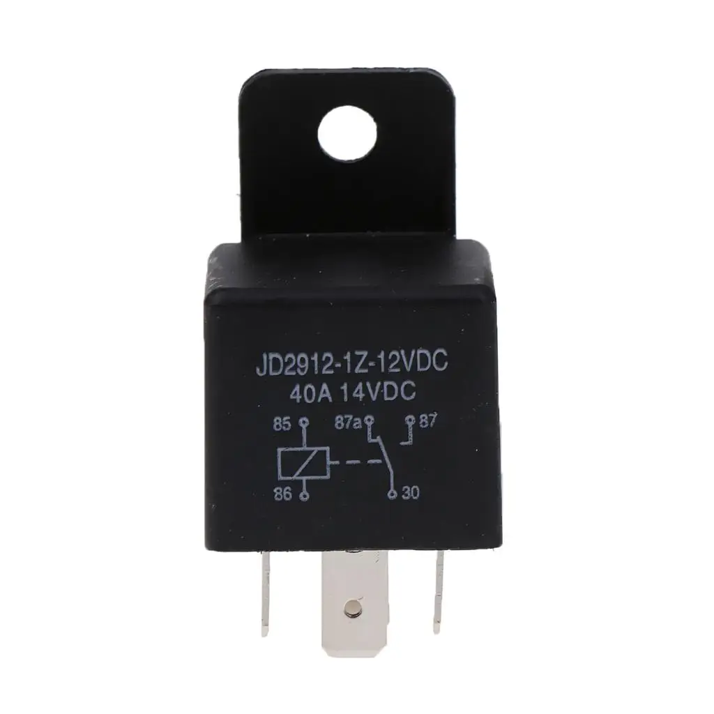 Automotive Relay 12V 40A SPDT Solid State 5 Pin Switch Unit for Car and Truck Wiring Solutions