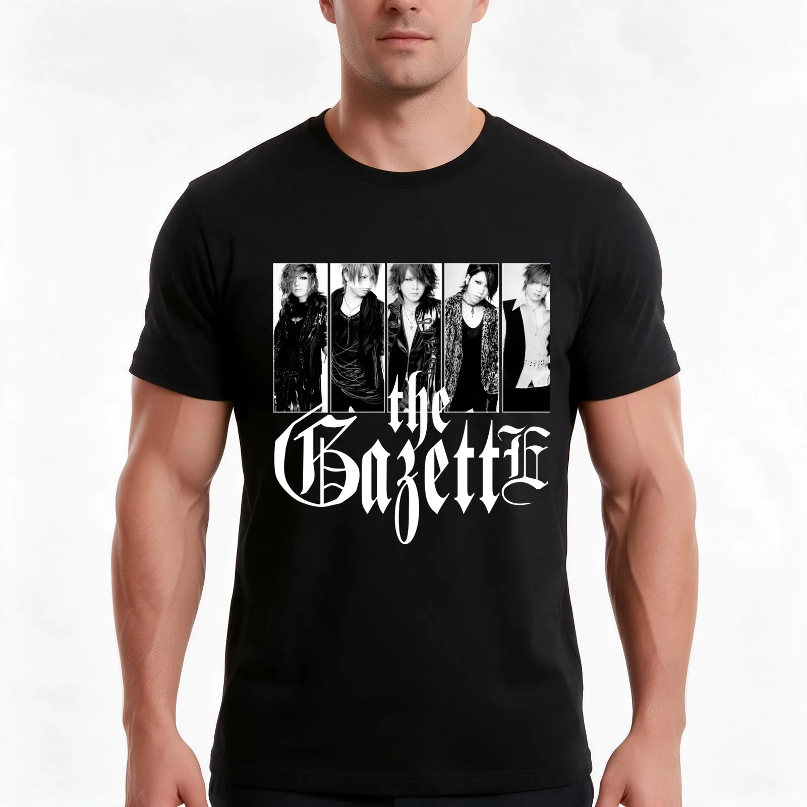The Gazette Japan Rock Band T-Shirt Summer Casual Cotton Tee Oversized Streetwear Tops Vintage Graphic Print 100% Cotton