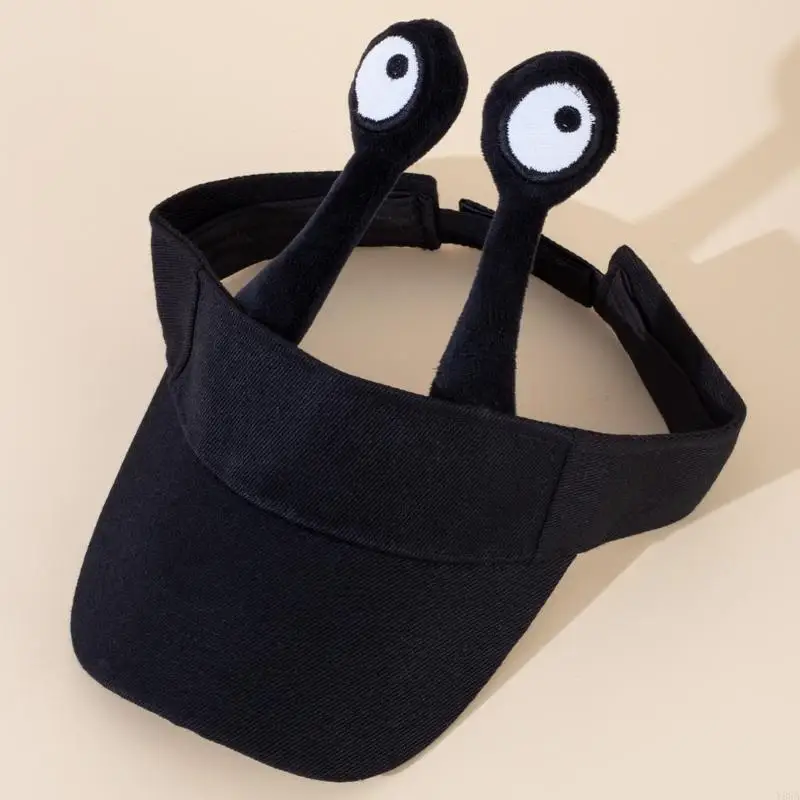 Y88A Breathable Fast Drying Open Top Hat Adjustable Strap Antenna Design Baseball Hat