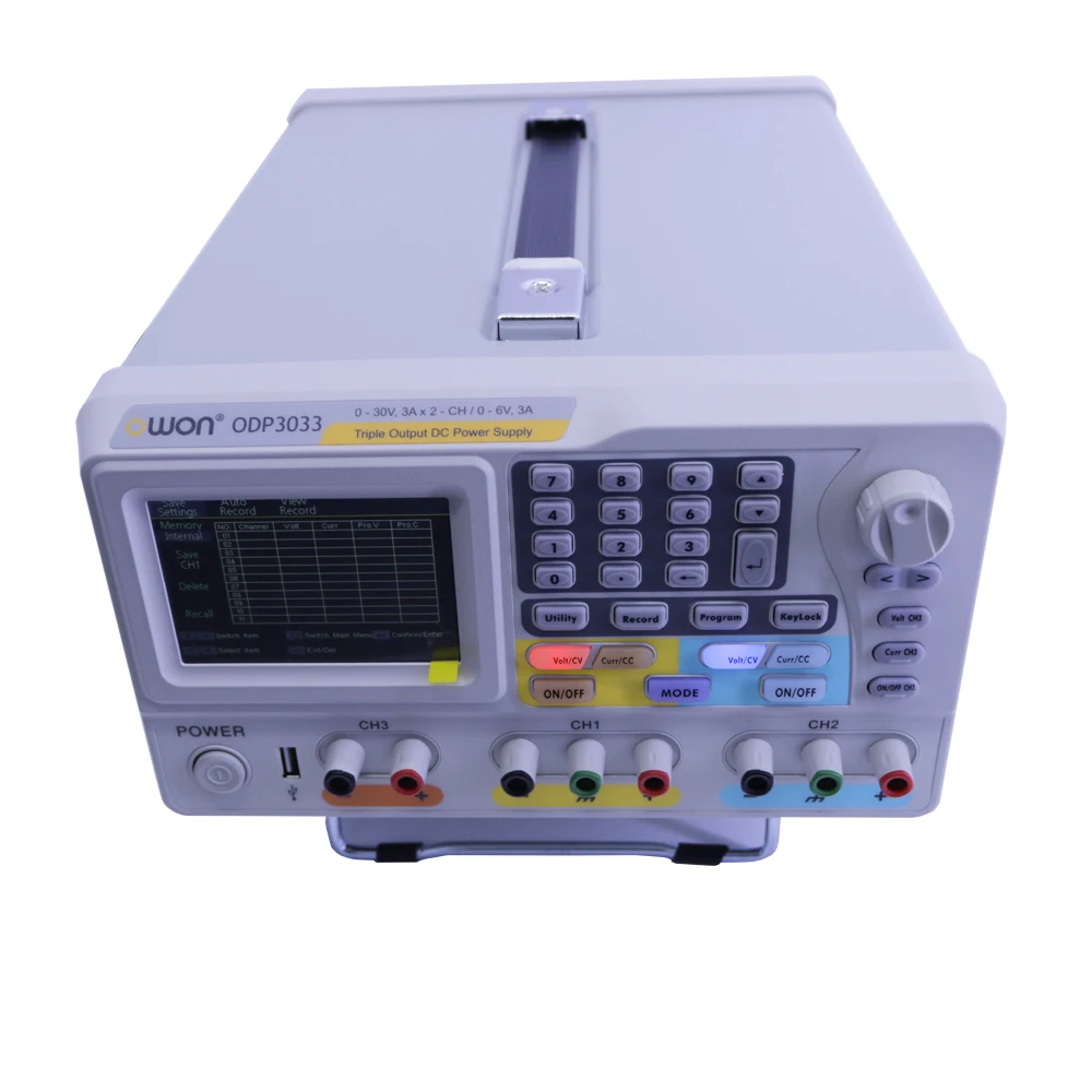 OWON ODP3033 Programmable DC Power Supply 3 Channel Output   ODP-3033