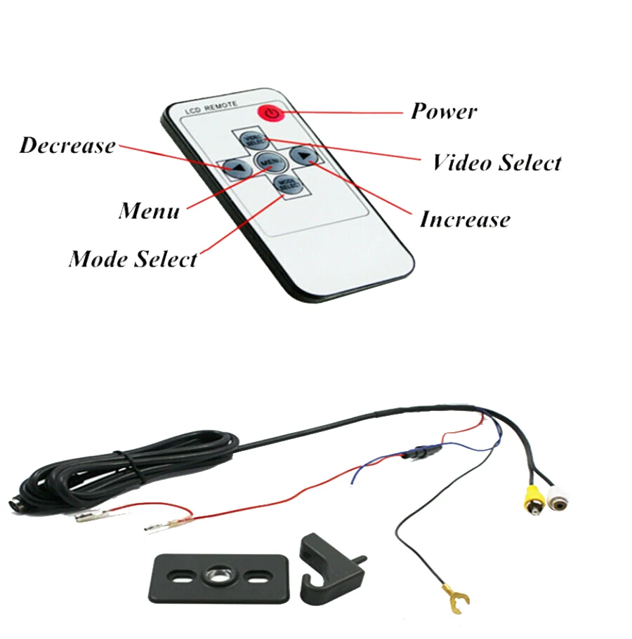 

# 649O 7-дюймовый автомобильный солнцезащитный козырек, внутреннее зеркало заднего вида, ЖК-монитор, DVD/VCD/AV/TV-плеер, задняя камера (правый), солнцезащитный козырек (серый)