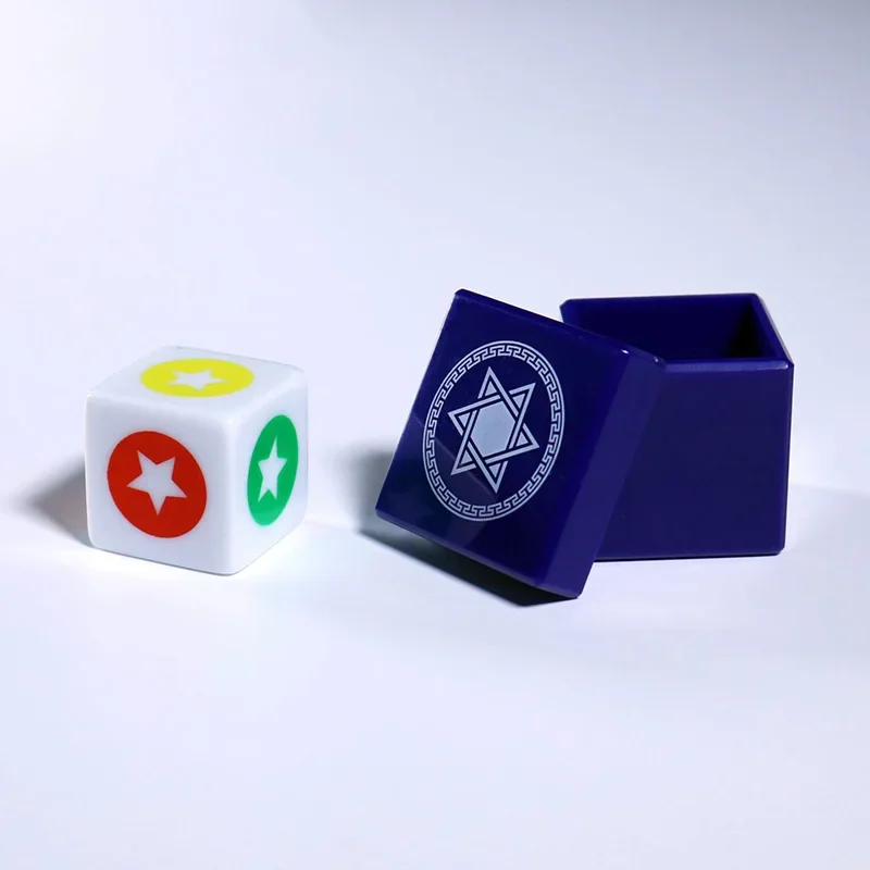 Deluxe Color Vision by Kupper Magic Tricks Color Prediction Cube Magia Close Up Street Illusions Gimmicks Mentalism Prop Kid Toy