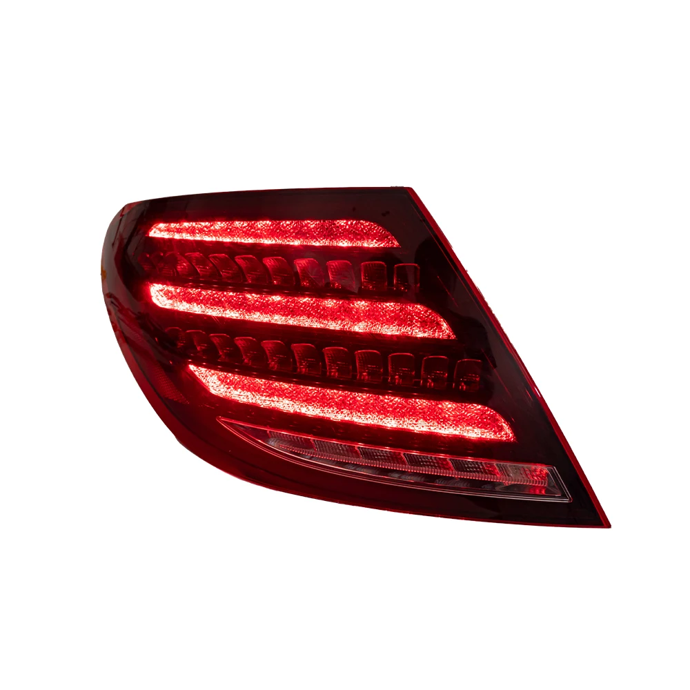 

ATV&UTVFor Benz C180 C200 C260 2007-2014 W204 Auto Rear Back Lamps Assembly Modified W222 Maybach Style LED Car Taillights Acces