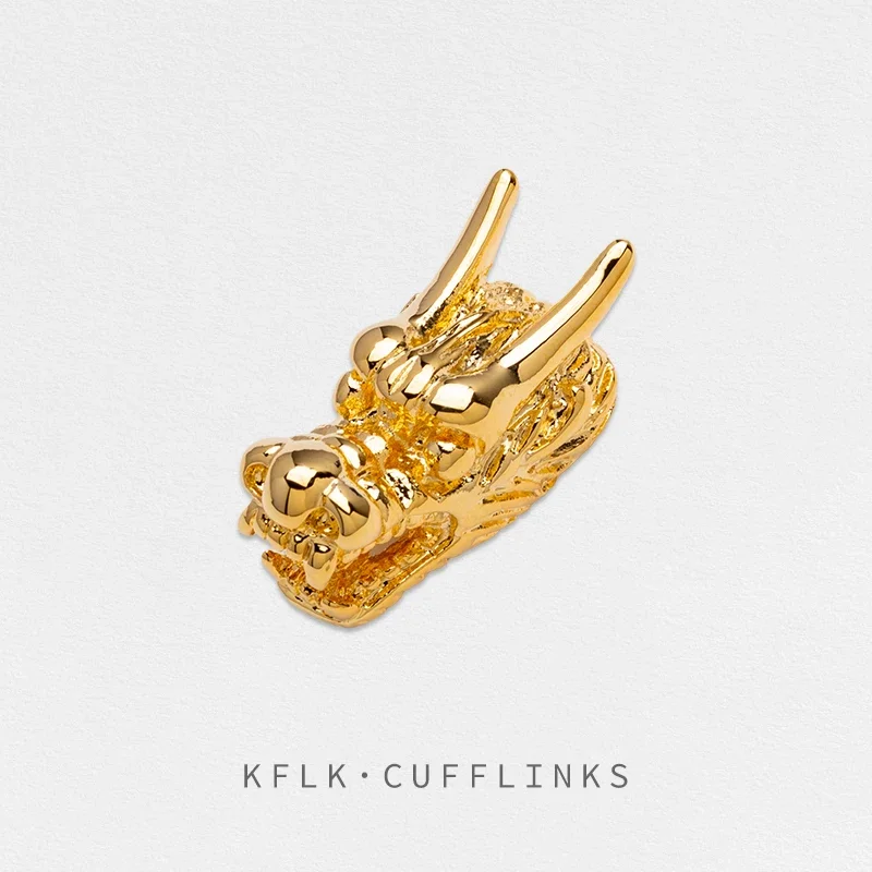 

KFLK fashion Brooch Pins Exquisite Dragon Brand Brooches For Women Mens Costumes Badge Brooch Jewelry Wholesale