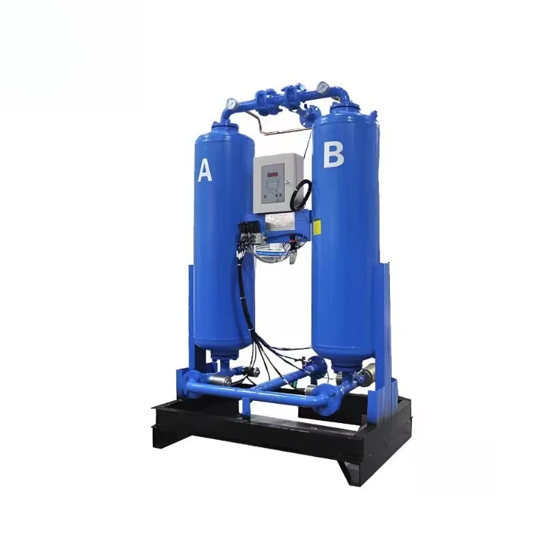 

3.8m³ 220V Industrial Heat Regenerative Air Dryer – 8Bar/10Bar Desiccant Drying Equipment for Compressed Air