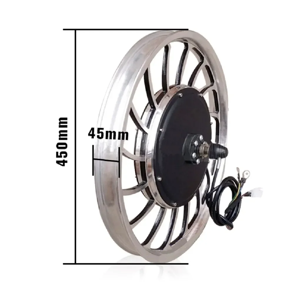 BLDC 20 Inch 36v 48v 1000w Front Drive Rear Drive Scooter Engine Hub Motor Wheel 20\