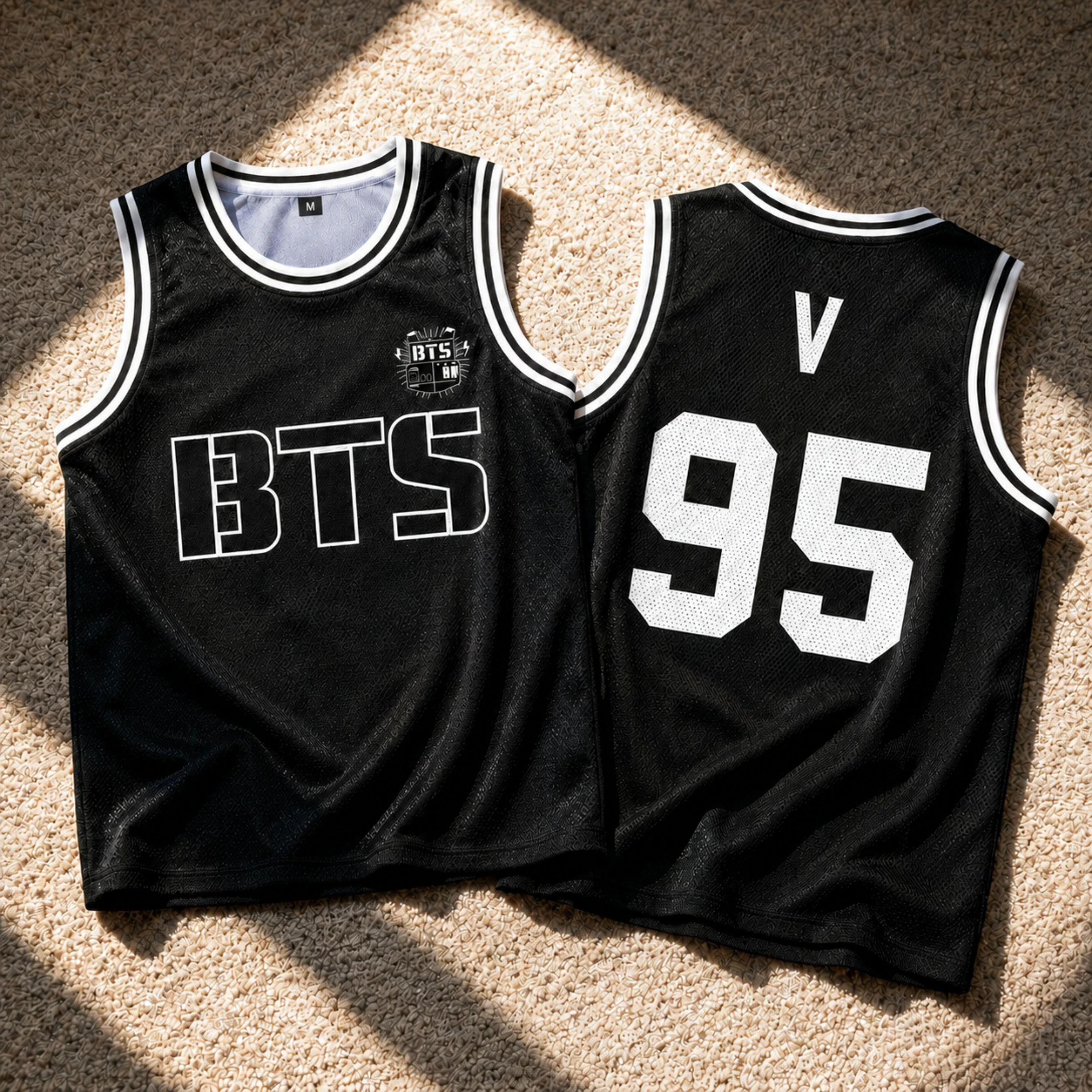 2026 Kpop BTS Arirang 3D-Druck Basketball-Trikot Herren Damen Sommer Sport Mode Weste Atmungsaktive Schnelltrocknende Kleidung Fan-Geschenke – Detail 8