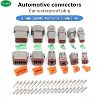 5pcs DEUTSCH Connector DT04- DT06- Automotive waterproof joint Male female docking plug terminal Automotive connectors