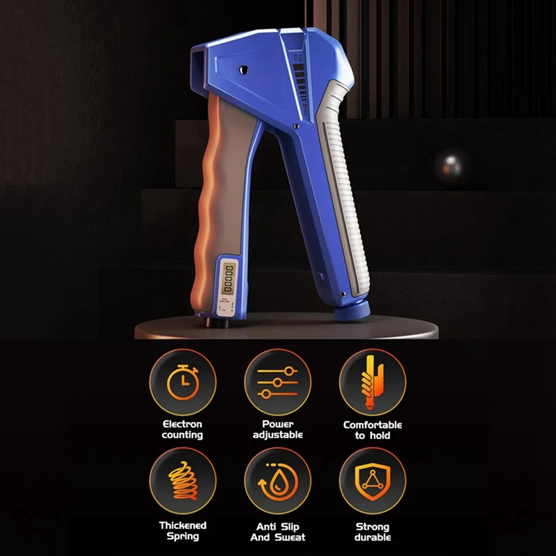 

Тренажер для пальцев с сопротивлением рукоятки 10–120 кг BlueJAS