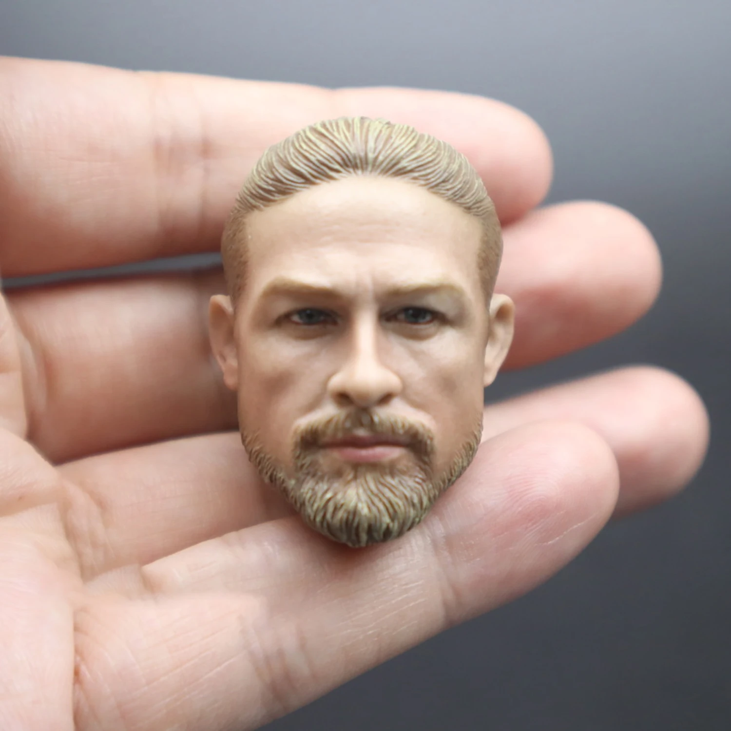 1/6 Soldier Man Charlie Hunnam Head Sculpt Model Fit 12