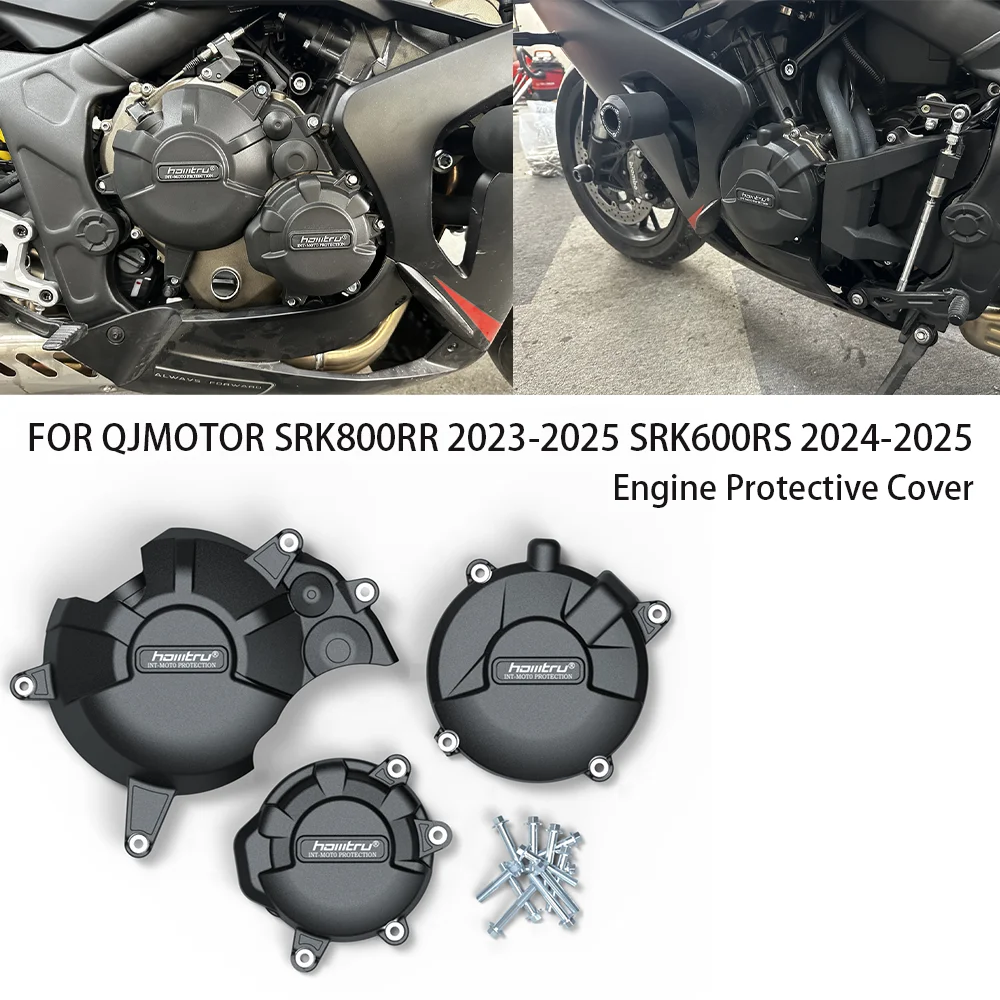 

FOR QJMOTOR SRK800RR 2023-2025 SRK600RS 2024-2025 Motorcycle Engine Protective Cover