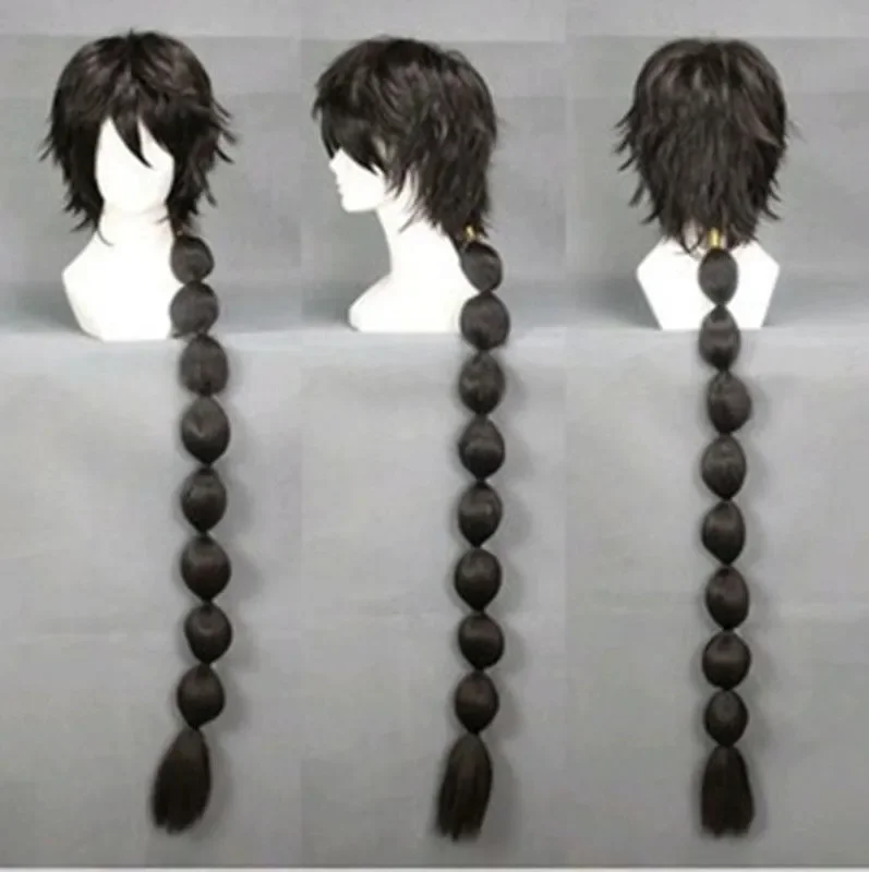 95cm Long Black Braid MAGI Judal Black Anime Cosplay Wig COS For Women’s Christmas Halloween Costume Party Wigs