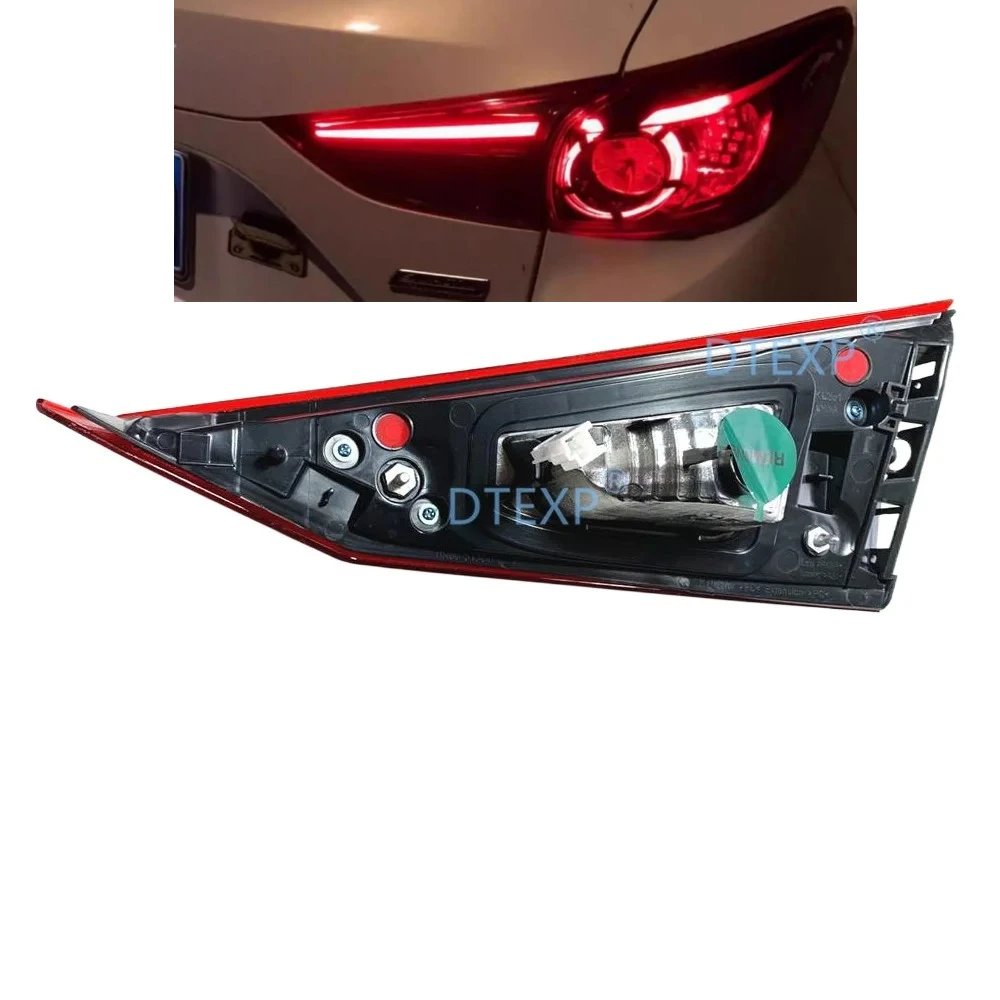 

1 Piece Inner 2017-2019 LED Tail Light for Mazda3 Hatchback Without Bulb Tail Rear Light for Axela Parking Turning Lamp