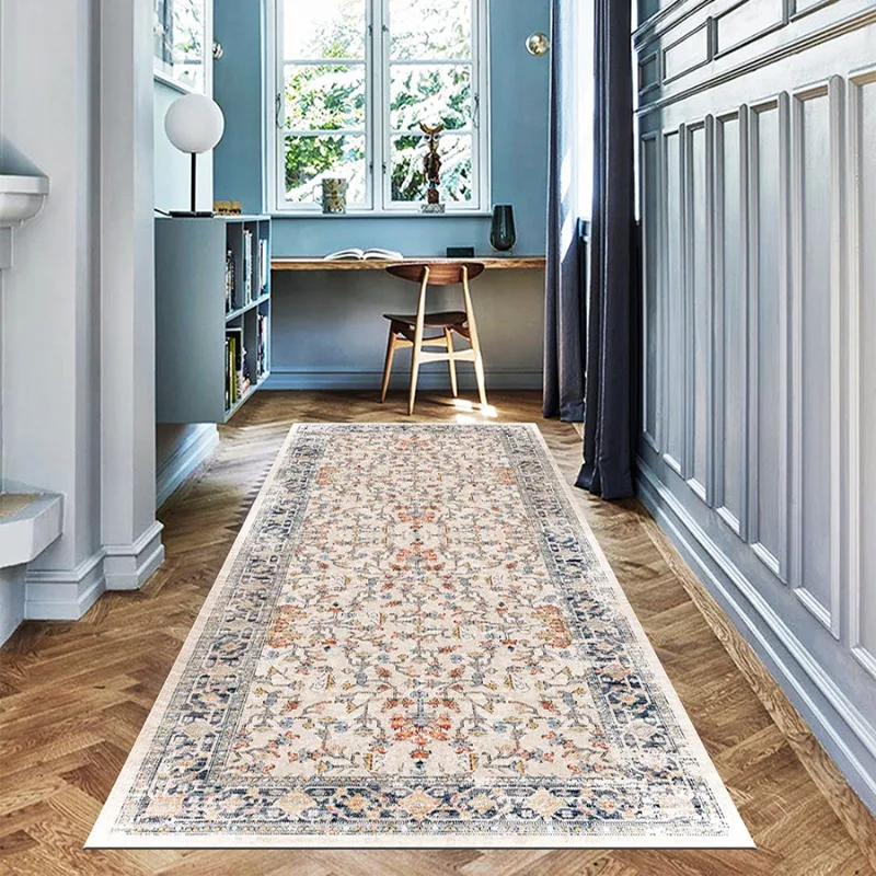 Printed Rug Washable Living Room Large Soft Bedroom Carpet Luxury Bohemian Moroccan Carpet Washable Rug