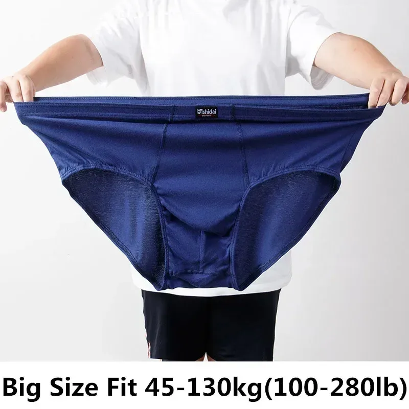 

1Pcs 6XL 7XL 8XL Big Size Briefs Large Underwear For Men Underpants Cotton Breathable Boys Panties Undies Male Shorts Knickers
