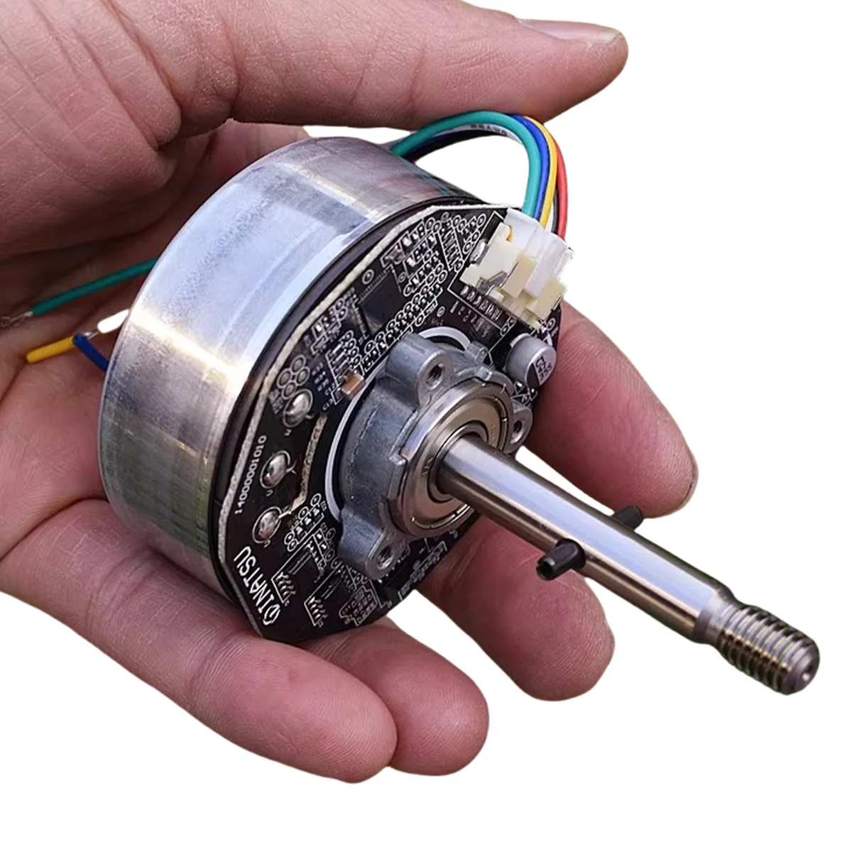 محرك مروحة مزدوج لتنقية الهواء بدون فرش DC24V 2000 دورة في الدقيقة عزم دوران عالي صامت #6