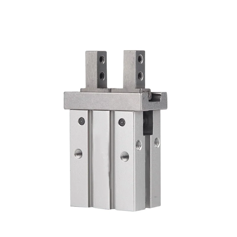 Factory Direct Sale MHZ2-6 10 16 20 25 32 40 Stroke Standard Model Single Action Parallel Chuck Gripper Eoat  Robots