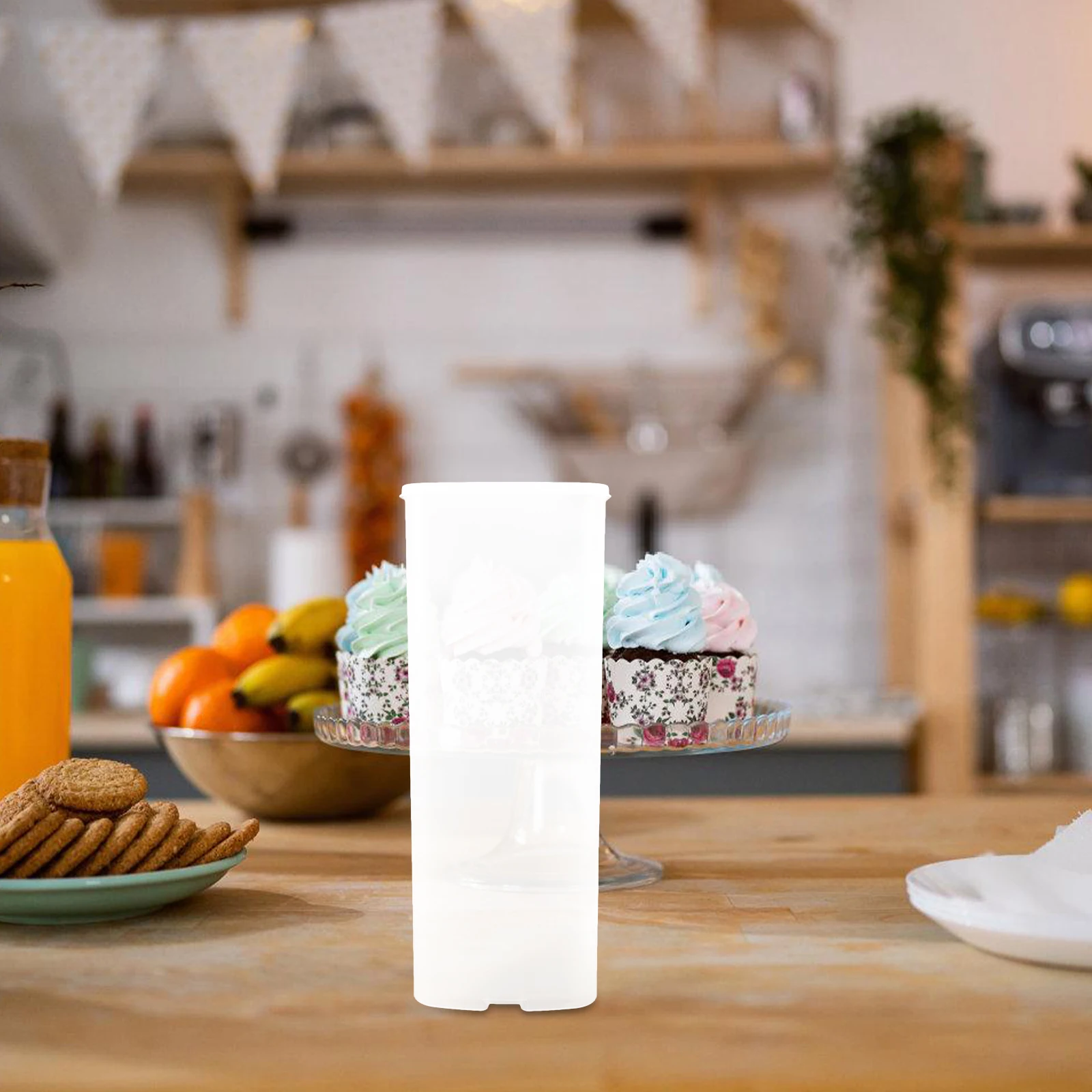 

Bread Box White Plastic Airtight Kitchen Counter Loaf Of Bread Container Loaf Holder Organizer Pantry Container