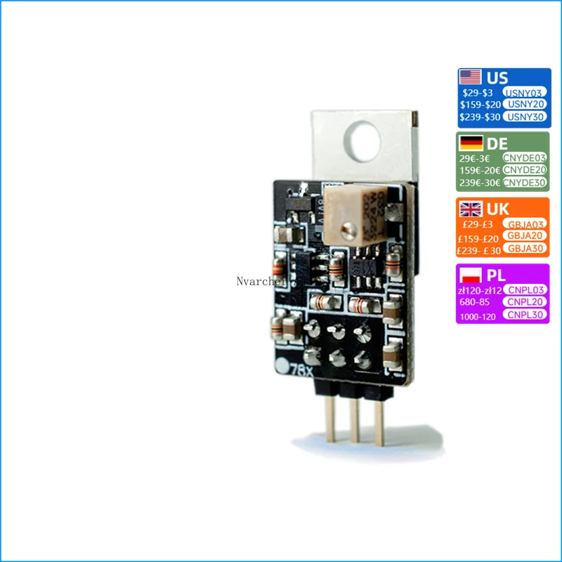 NEW 1 PCS Hi-end Regulator Module Voltage  Replace LM79XX Upgrade LT317 DC To  Transistor Discrete Linear