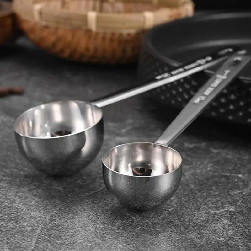 Cuchara medidora práctica 77JA, cuchara medidora moderna, utensilios medidores café elegantes para precisión en cocina