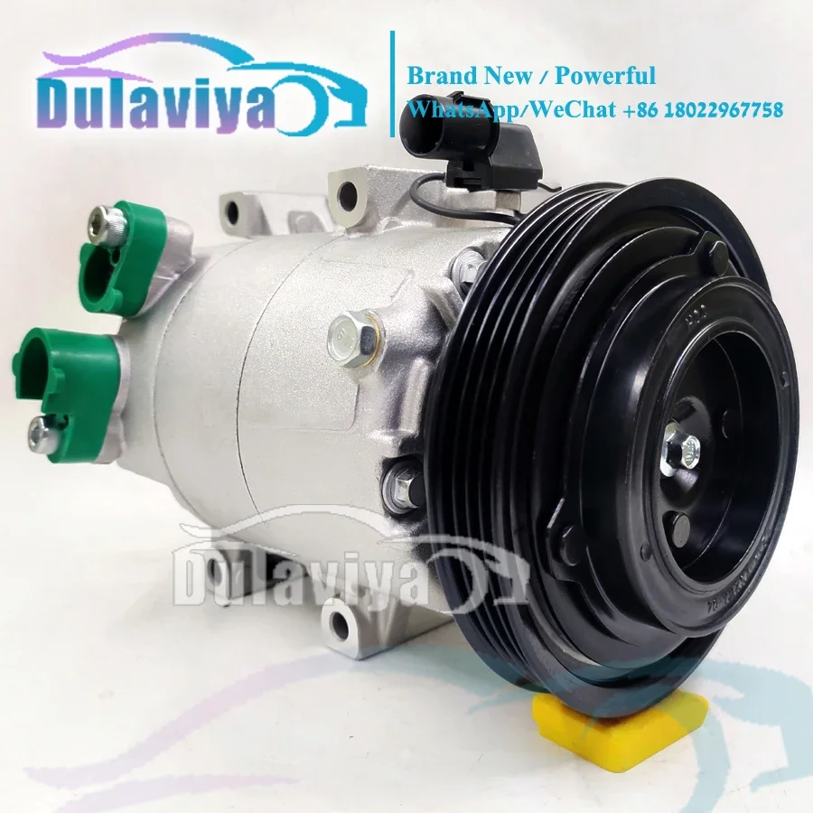 

Новый компрессор переменного тока VS12 для Hyundai Accent 2010 2011 L4 1,6 л 157370 97701-1E100 977011 E100 471-6033 7512855 F500-CB9AA07 F500CB9A