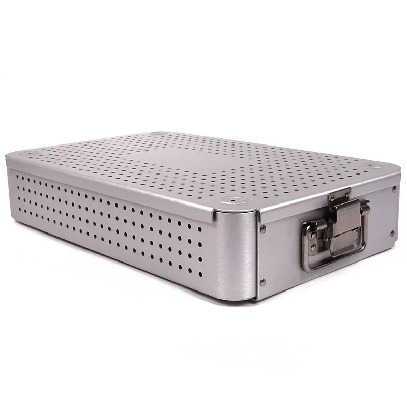 Aluminum Alloy Surgical Laparoscopic Laparoscope Instrument Tray Sterilization Box