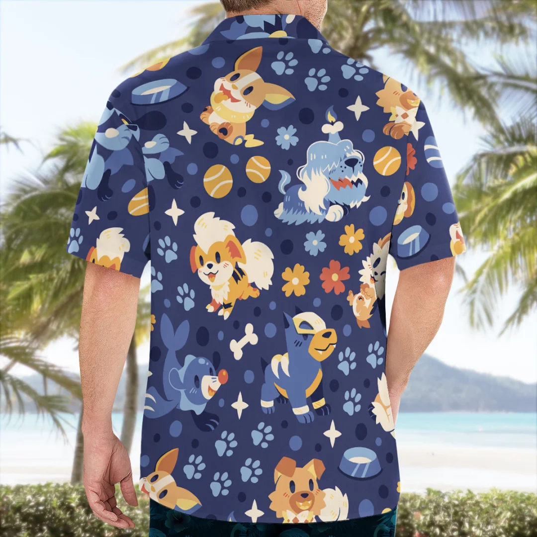 Men's Hawaiian Shirt Tropical Style T-Shirt Summer Sweatshirt