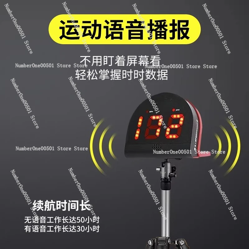 Tennis Tachymeter for Soccer Baseball Golf Ball Sports Speed Serve Ice Hockey Speed Test
