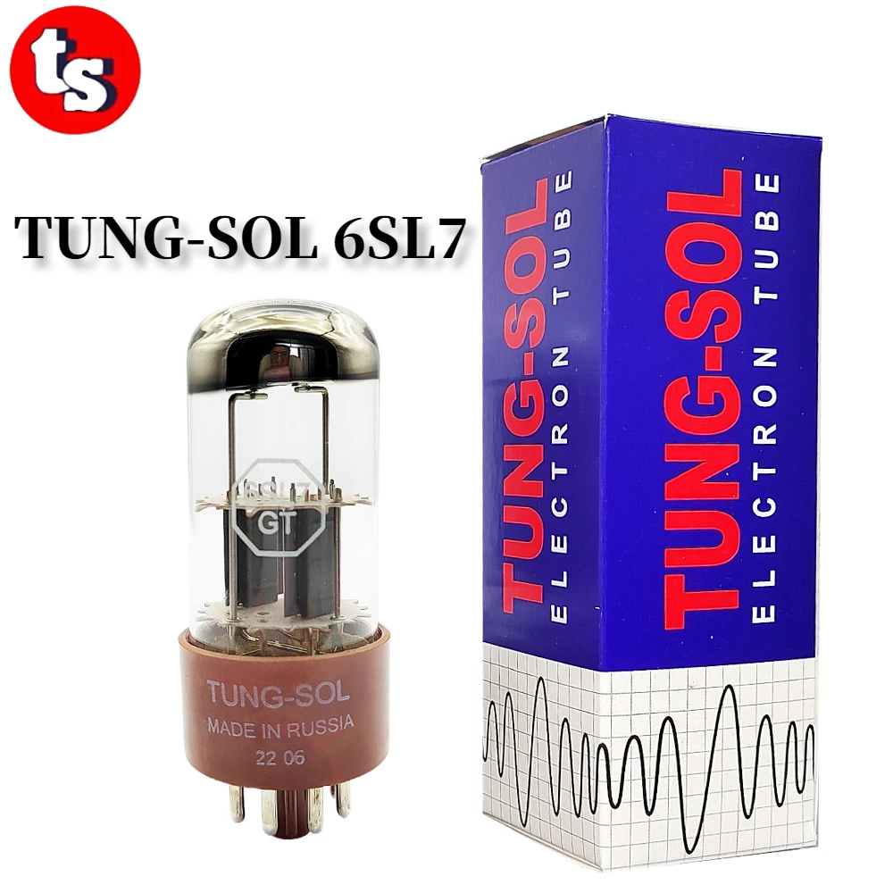 

TUNG-SOL 6SL7 Vacuum Tube 6SL7GT Upgrade 6N9P 6N9 6H9C 5691 6N2 12AT7 HIFI Audio Valve Electron Tube Amplifier DIY Matched Quad