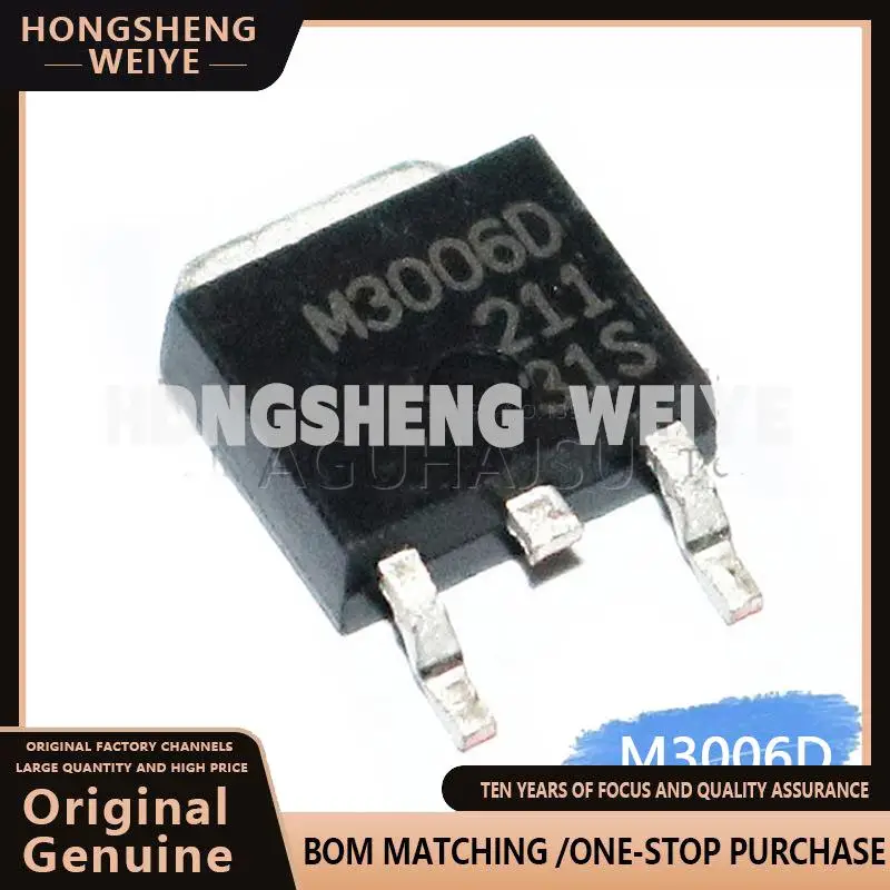 100%new 10pcs/lot M3006D QM3006D TO-252