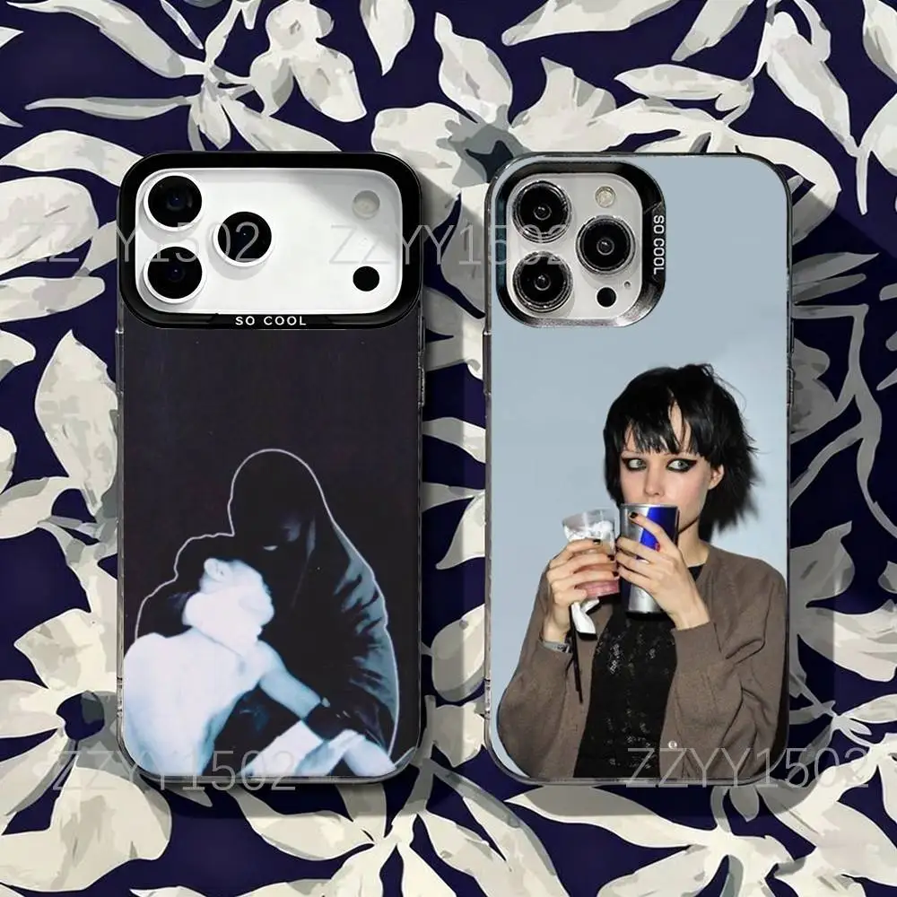 

C-Crystal Castles Band Alice Glass For iPhone 17,16,15,14,13,12,11,X,8,7,Pro,Max,Plus,SE4,Air,Mini Durable Hard Shell Matte