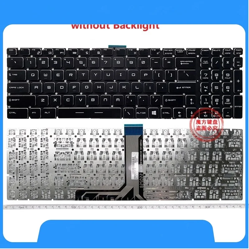 New US Keyboard for MSI MS-16H2 16H3 16H6 16P5/16H8/16k2/16U7/16K4/16P1 Laptop Keyboard Backlight