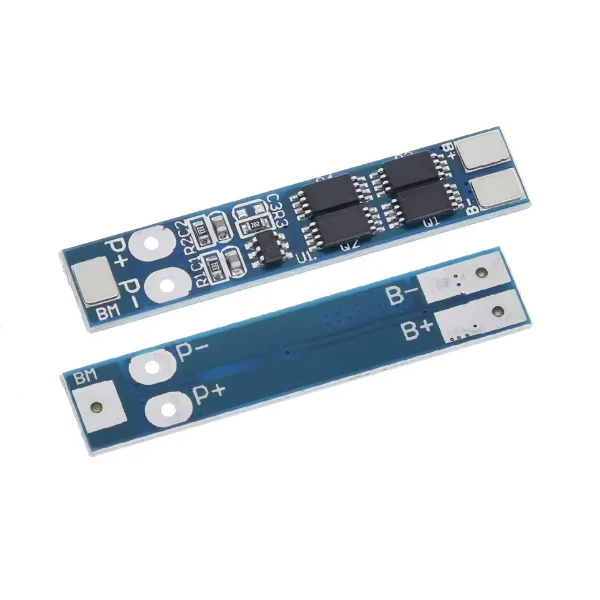 2S 7.4V 18650 lithium battery 8A working current 16A current limiting protection board module