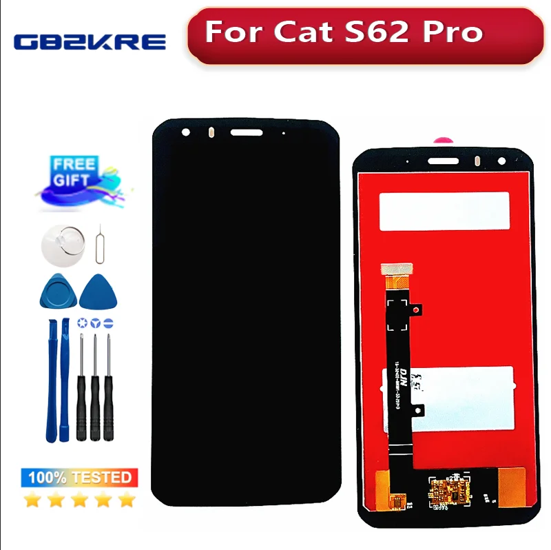 100% Quality For Cat S62 Pro LCD&Touch Screen Digitizer Ddisplay Screen Module Repair Replacement Parts