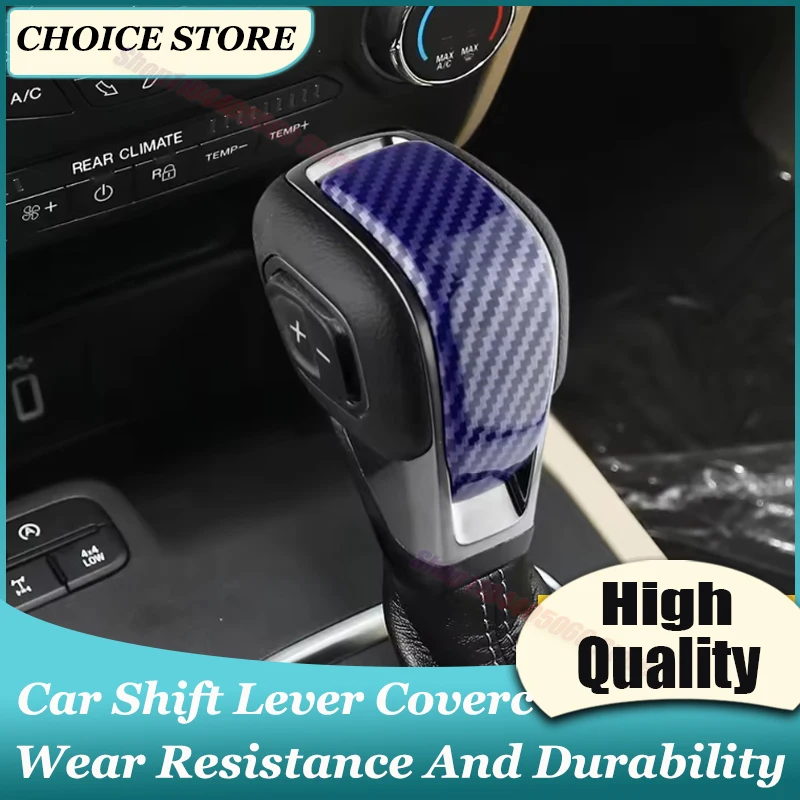 For Ford Ranger Raptor Everest Endeavour 2022-2023 Car Gear Head Shift Knob Cover Trim Sticker Accessories