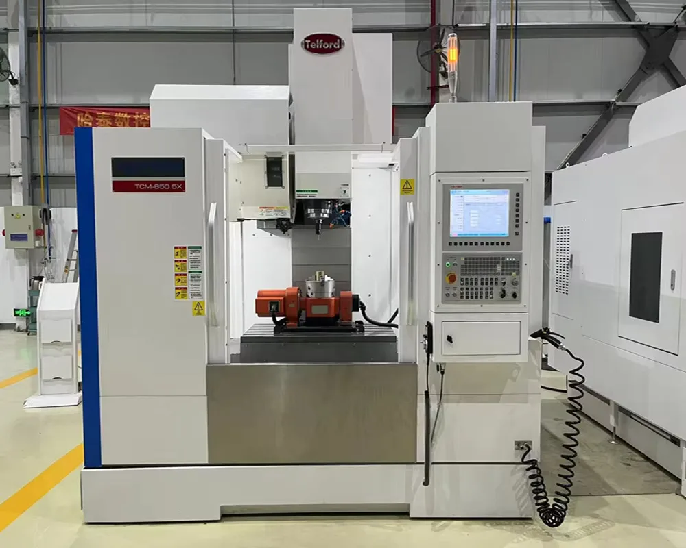 High Precision 4 5 Axis CNC Vertical Centers For Aluminum Iron Metal Parts - VMC Tcm-650 & Custom Hining Solutions