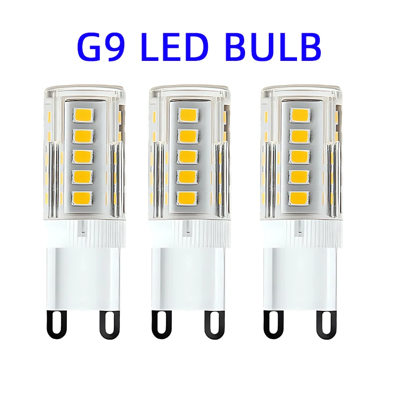 

G9 LED Light Bulb 5W AC110-240V High Brightness 360° Illumination for Kitchen Vanity Cabinet