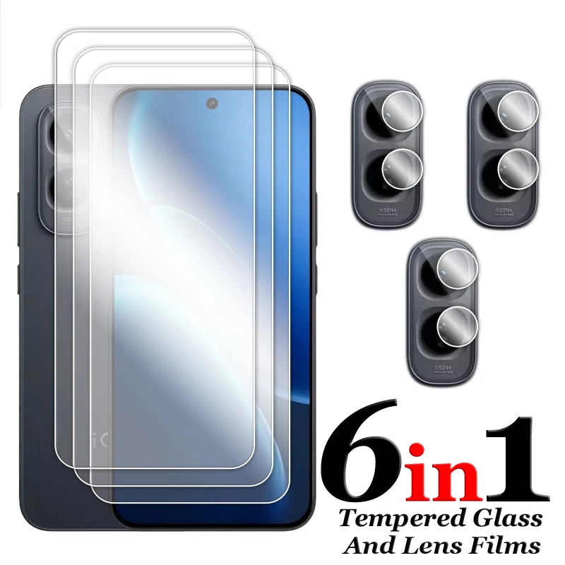 

For iQOO Z11 5G Glass Full Glue Screen Protector For Vivo iQOO Z11 Global Tempered Glass For Vivo iQOO Z11 Lens Film