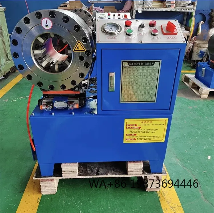 Hydraulic Hose Crimping Machine, 6-51mm Scaffolding Pipe Reducing Industrial Crimp Equipment