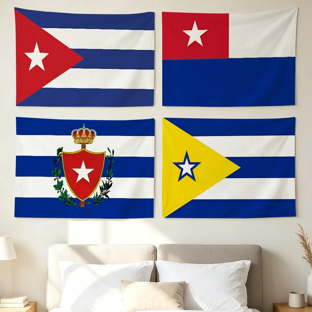 Flag Cuba Flag Wall Decorations Home Decor Suitable For Living Rooms Bedrooms Dormitories Parties And Holidays