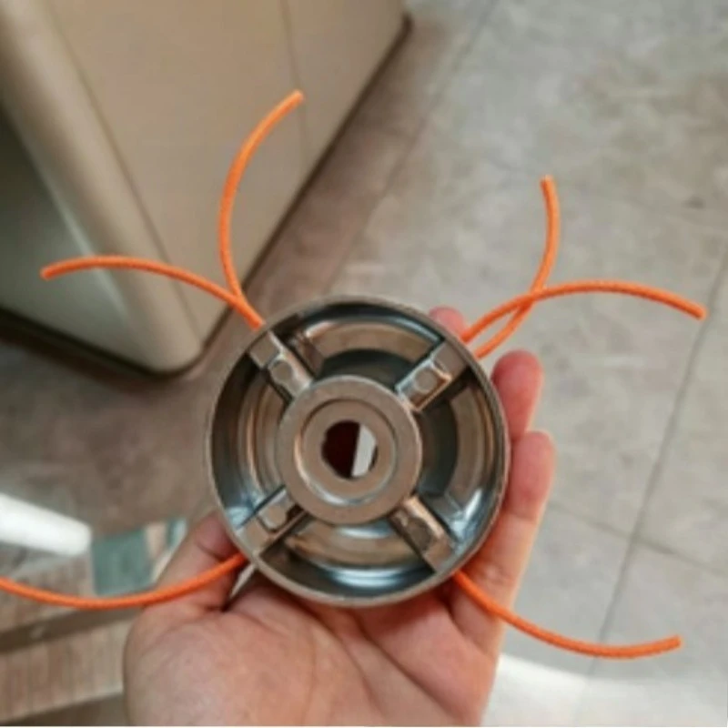 Universal Steel Wire Trimmer Head Durable Grass Weed Eater Replacement Head Lawn Mower Tools