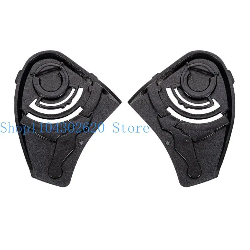 

02DE Pair Visors Base for OF608 Motorcycle Helmets Visors Base Easy Installation