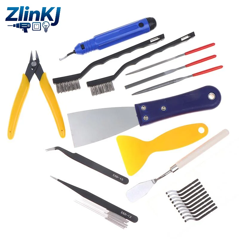 3D Printer Accessories Tools Kit Universal Full Set Fit for All FDM SLA Printers Professional Printing Maintenance Repair