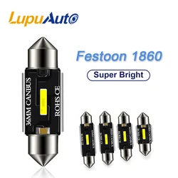 LupuAuto-C5W LED CSP 1860 lâmpada de sinal, lâmpada Canbus, 31mm, 36mm, 39mm, 41mm, luz festão, C10W, Auto Interior Reading Dome Light