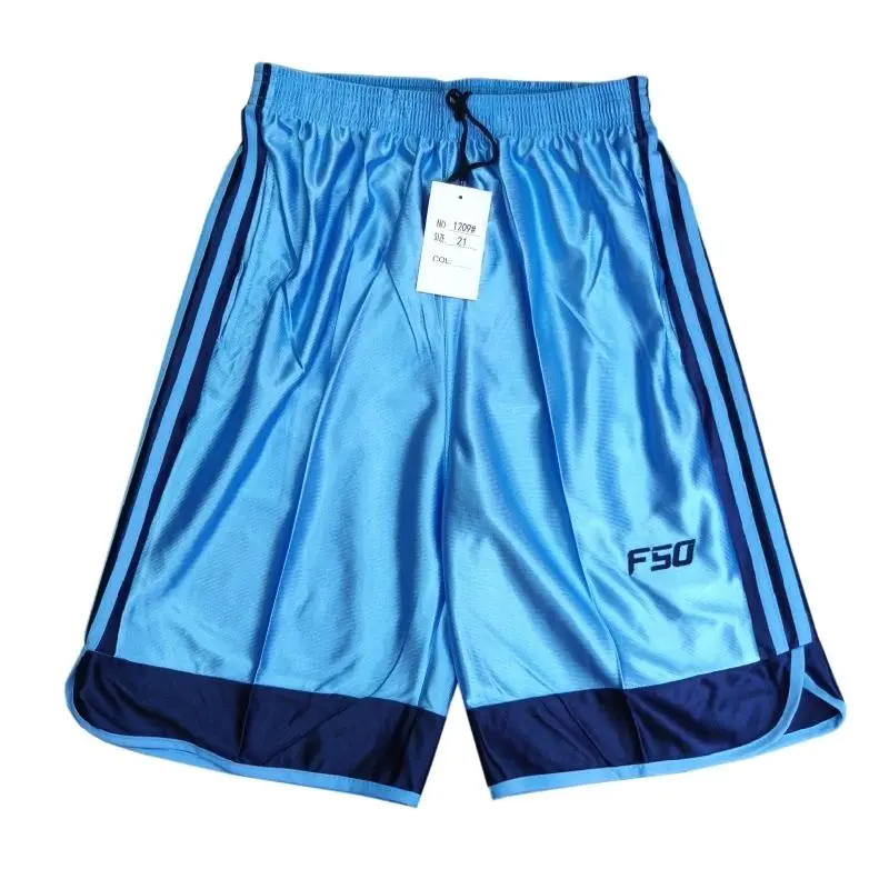 Embroidery Glossy Pockets Men's Shorts Outdoor Fitness Male Plus Size Casual Sports Basketball Bottoms