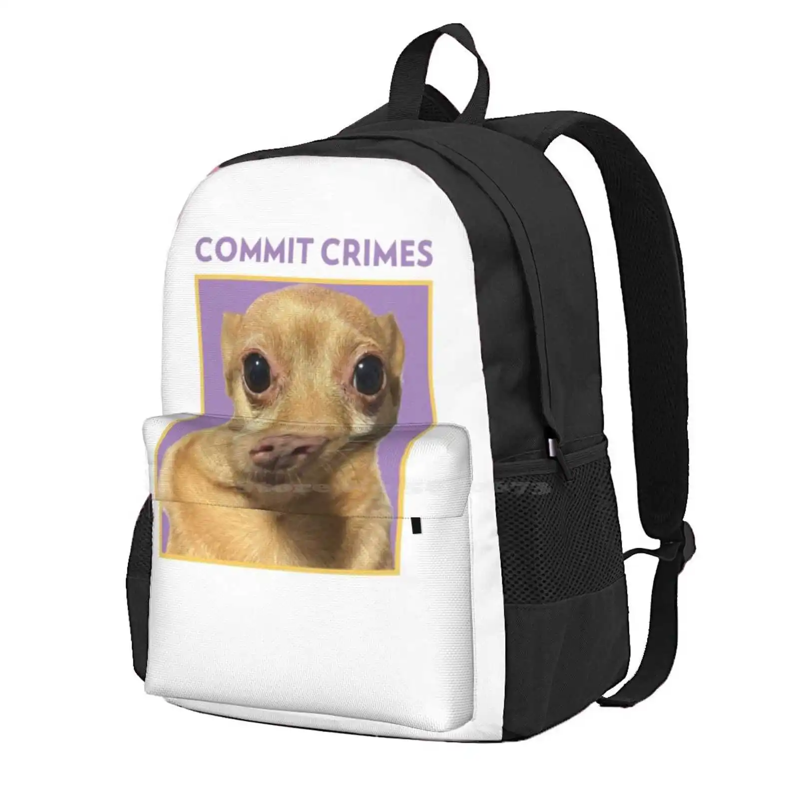 Crime Mouse Hot Sale Schoolbag Backpack Fashion Bags Cheddariniii He Who Remains Funny Cute Memes Instadog Fashion Hype