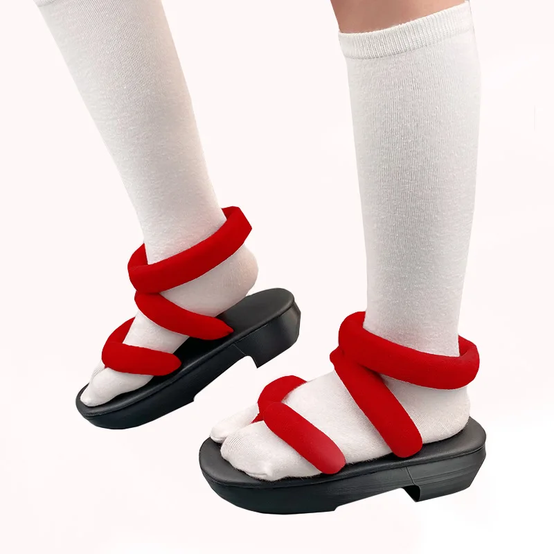 

Women's Soft Sole Straw Geta Sandals – Budget Alternative for Cosplay Shoes, Japanese Stage Footwear Accessories
